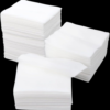 Soft and durable dry disposable washcloths