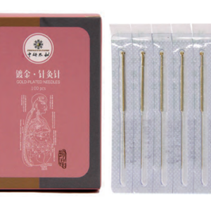 asfadsfsdafdas Gold-Plated Acupuncture Needles - 100pcs/Box (AN1210)