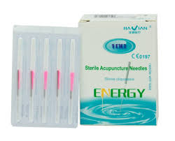 Energy Sterile Acupuncture Needles (100-Pack) with Guide Tube